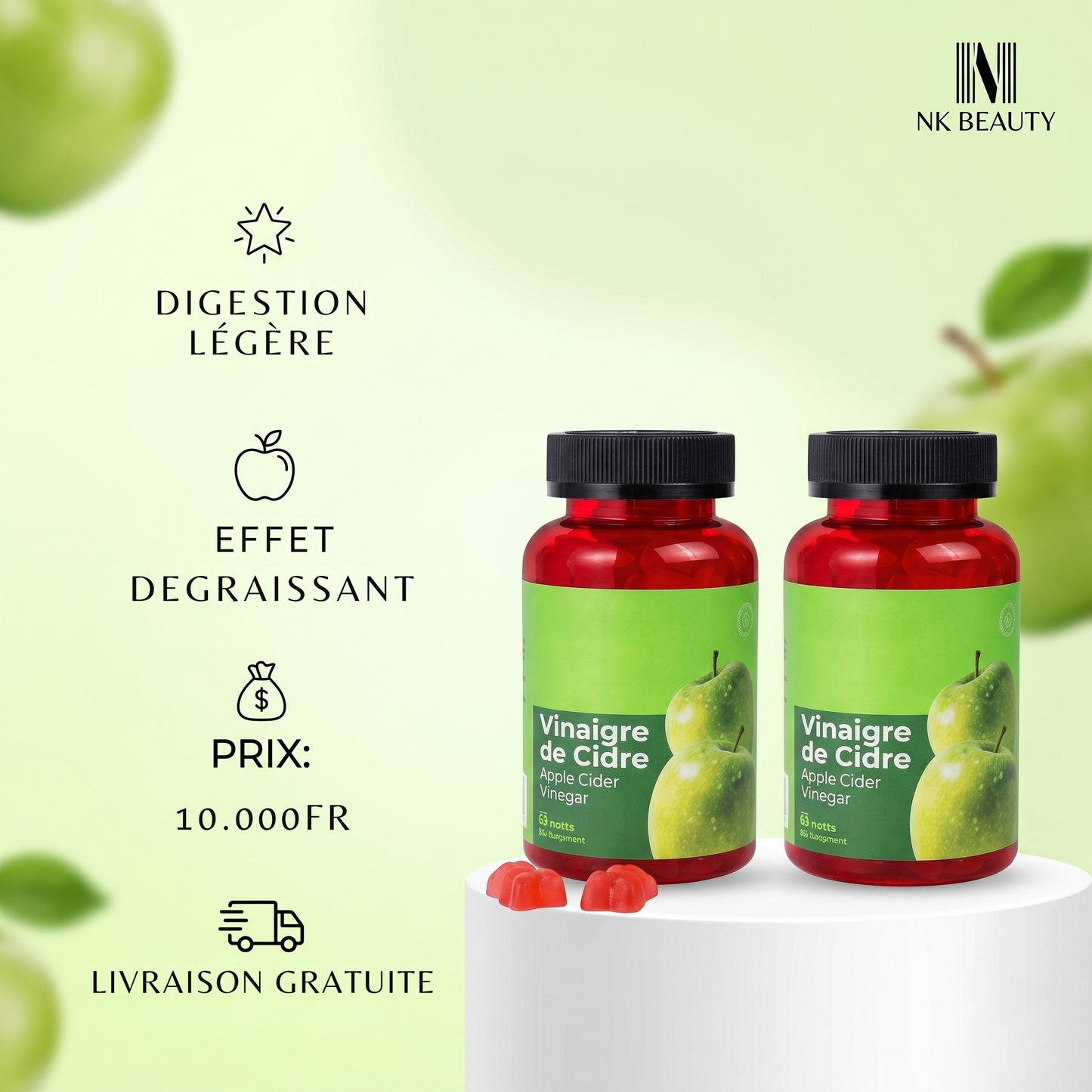 GUMMIES VENTRE PLAT ET BRÛLEUR DE GRAISSE