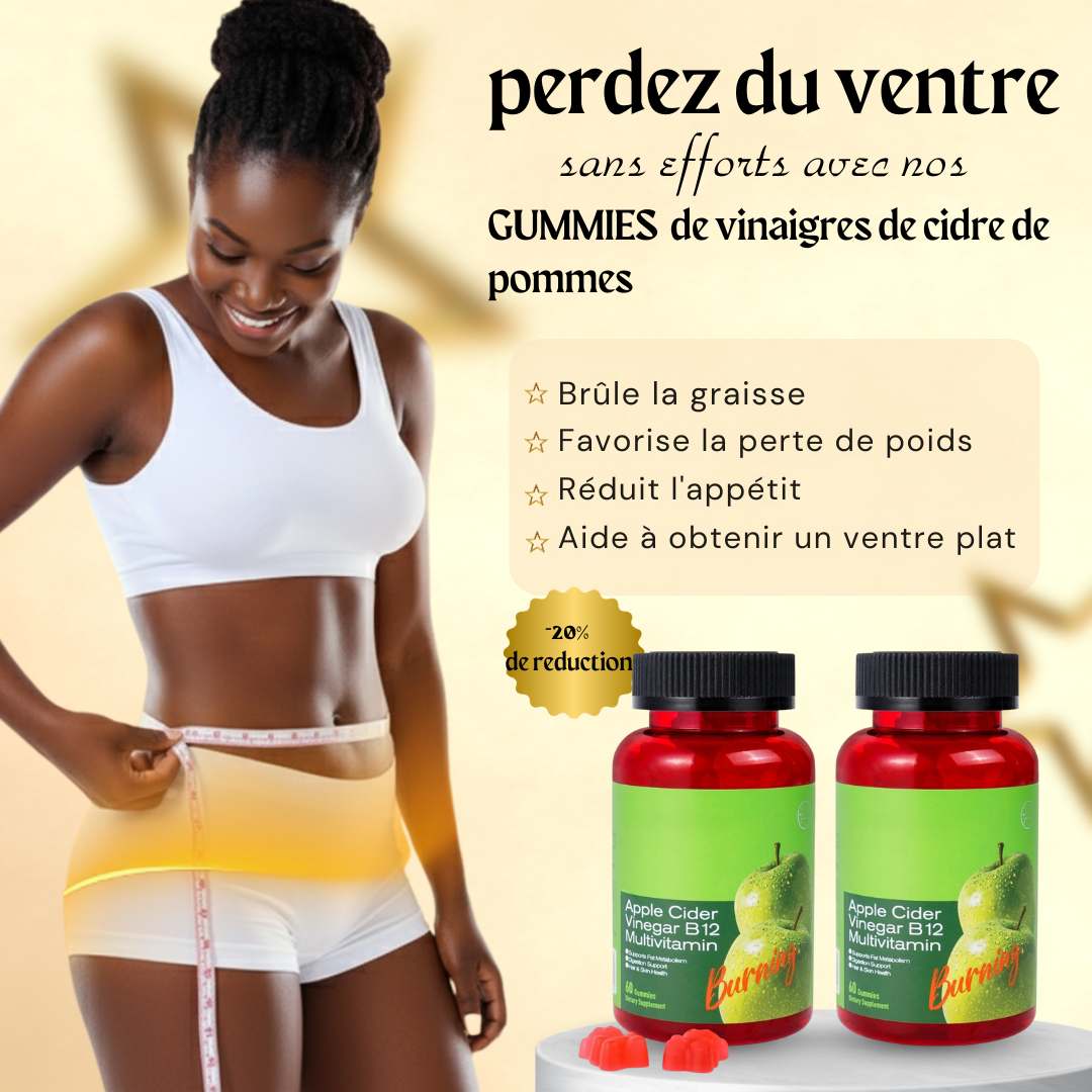 GUMMIES VENTRE PLAT ET BRÛLEUR DE GRAISSE